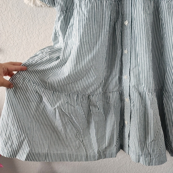 Striped Button-Down Dress - Picture 6 of 12